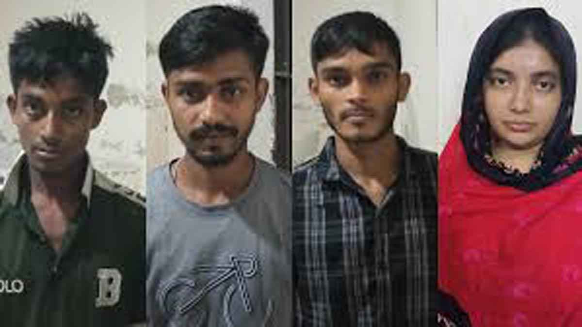 মাদারীপুরে ১৫০০ পিস ইয়াবাসহ আটক ৪