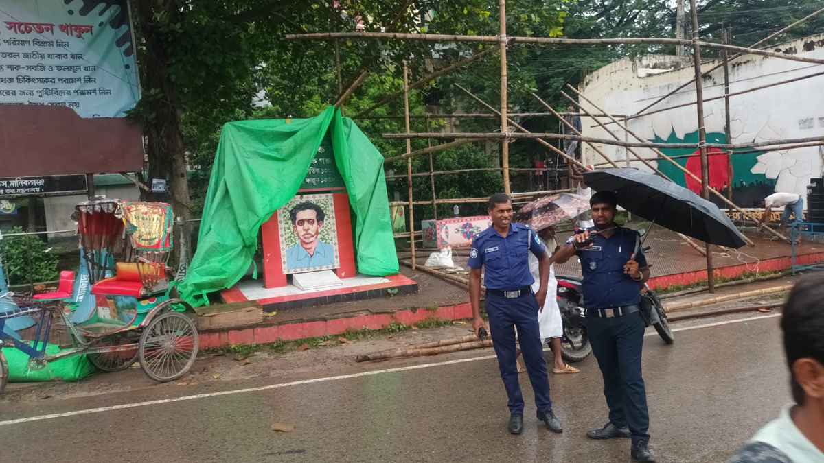 এনসিপির পথসভাকে ঘিরে মানিকগঞ্জে নিরাপত্তা জোরদার