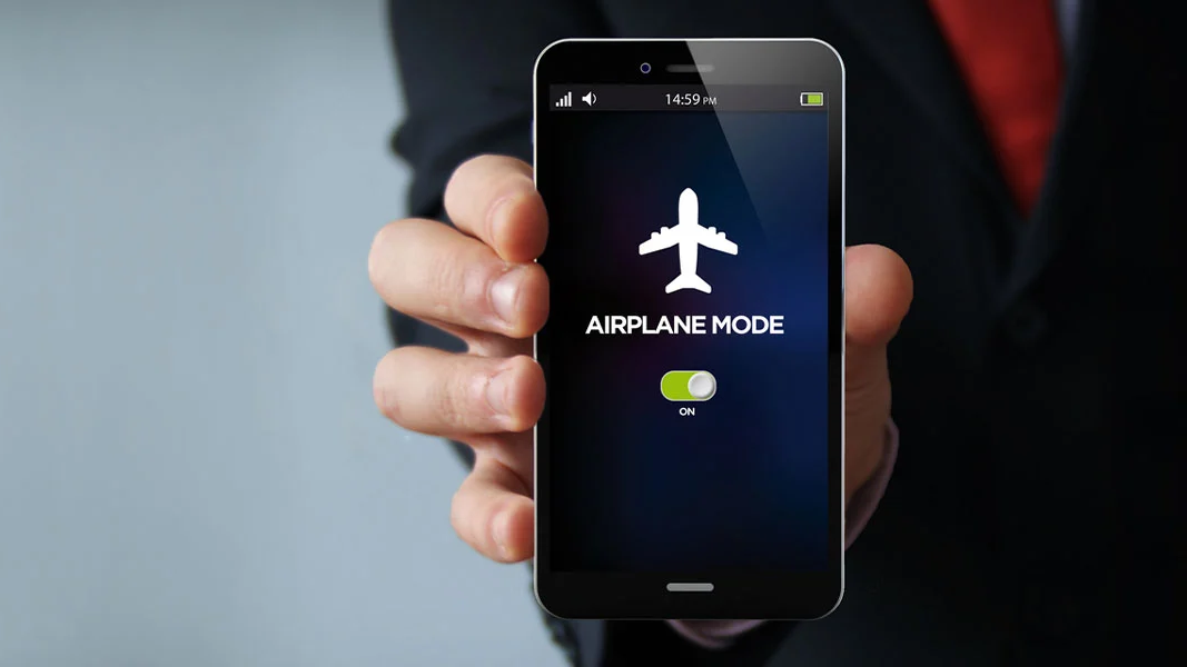 smartphone flight mode