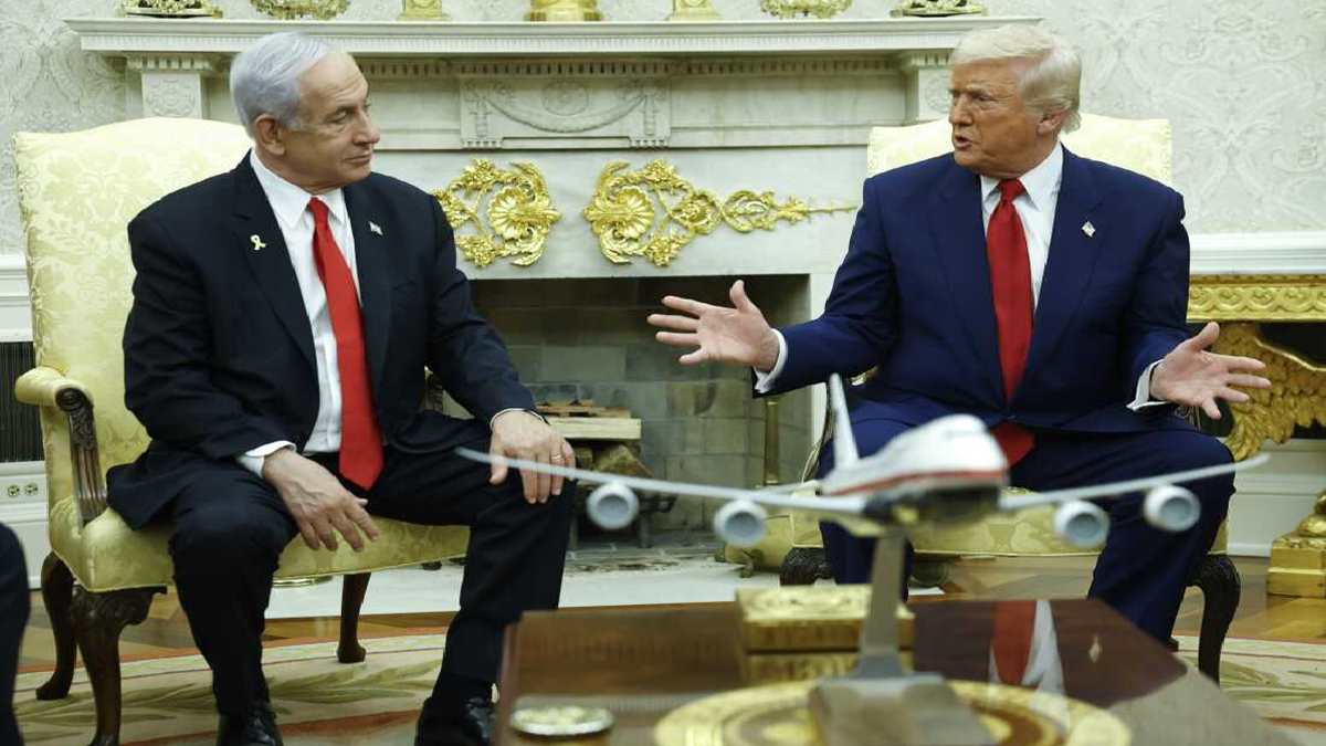 ট্রাম্পের সঙ্গে বৈঠক করতে ওয়াশিংটনে নেতানিয়াহু