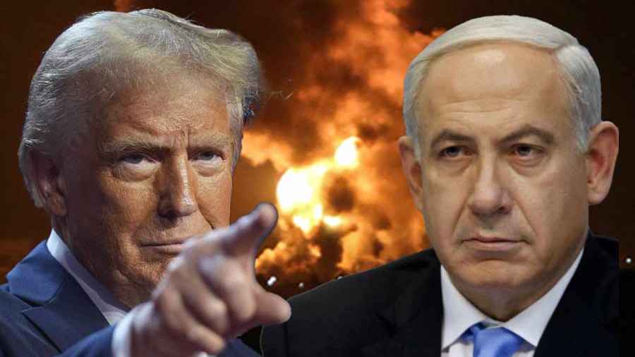 বৈঠকে বসছেন ট্রাম্প-নেতানিয়াহু