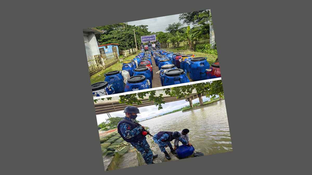 পটুয়াখালীতে সাড়ে চার কোটি টাকার চিংড়ির রেণু জব্দ