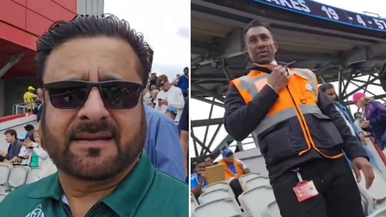 ভারতের ম্যাচে পাকিস্তান জার্সি পরায় দর্শককে হেনস্তা