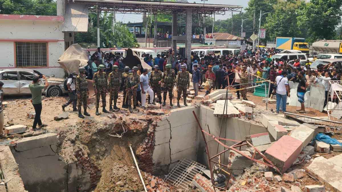 রংপুরে এলপিজি ফিলিং স্টেশনে ভয়াবহ বিস্ফোরণ, নিহত ১