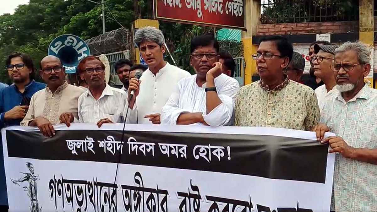 আবু সাঈদের শাহাদত পরবর্তি দাবানলে পালিয়েছে শেখ হাসিনা: জোনায়েদ সাকি