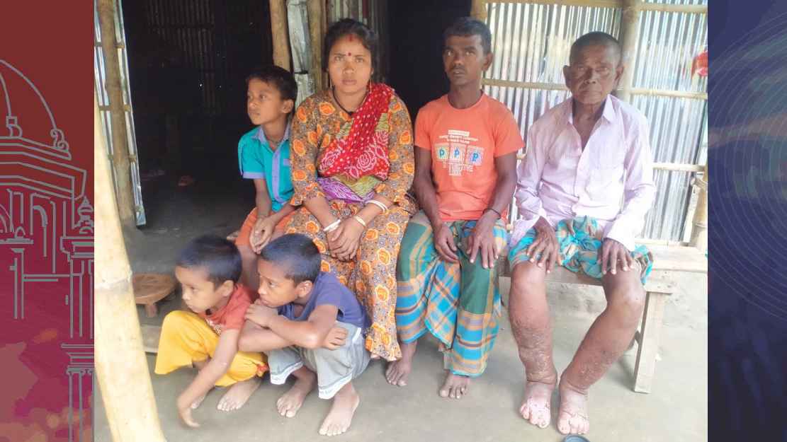 পরের জমিতে অনিশ্চয়তায় ৬ জীবন