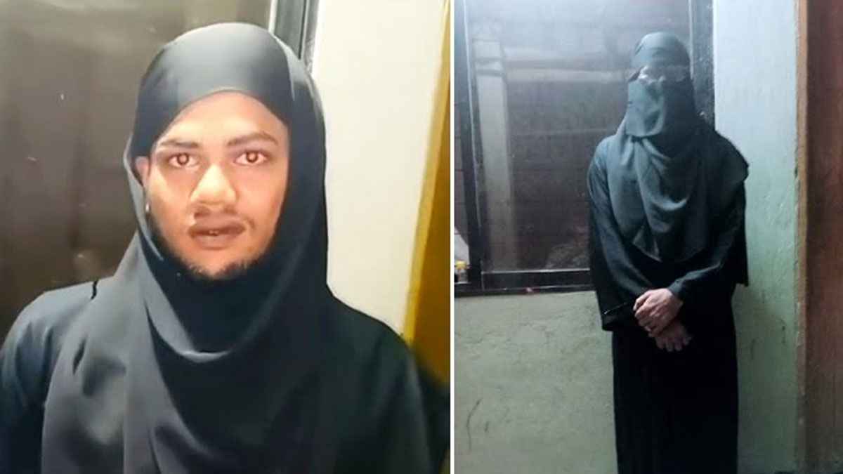 বোরকা পরে নারী সেজে পালানোর চেষ্টায় রোহিঙ্গা যুবক আটক