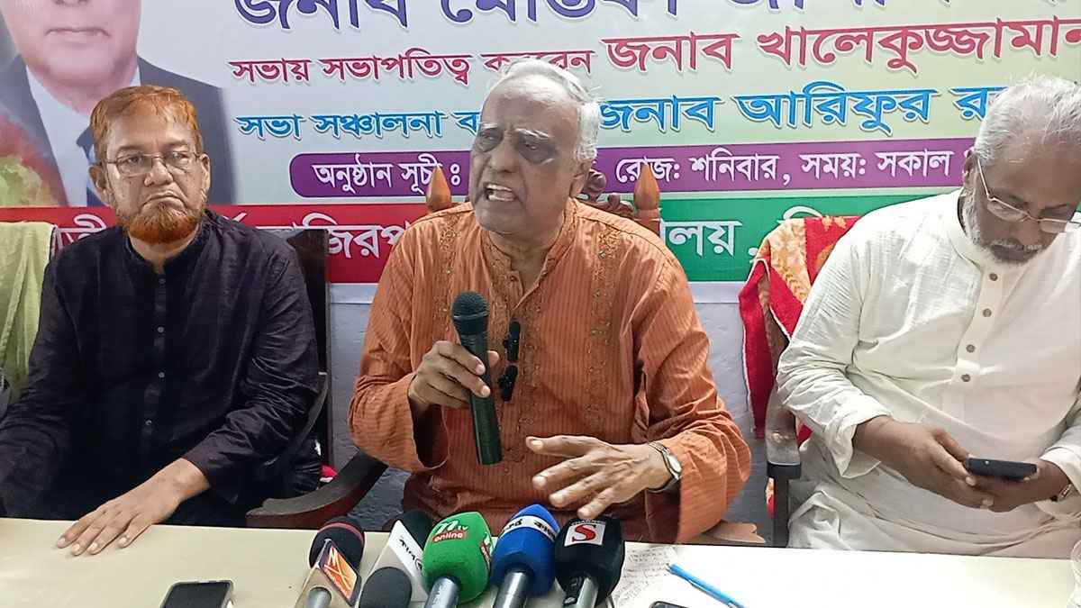 সংস্কারের নামে সূক্ষ্ম কারচুপি চলছে: মোস্তফা জামাল হায়দার