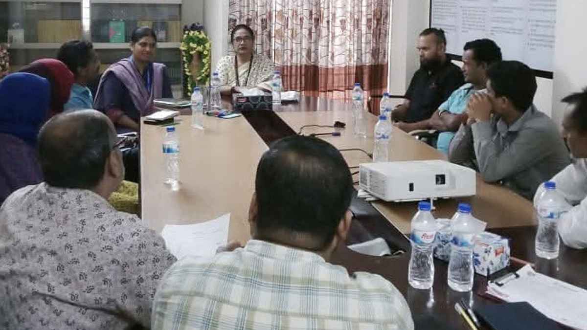 নারীর প্রতি সহিংসতা রোধে মতবিনিময় সভা