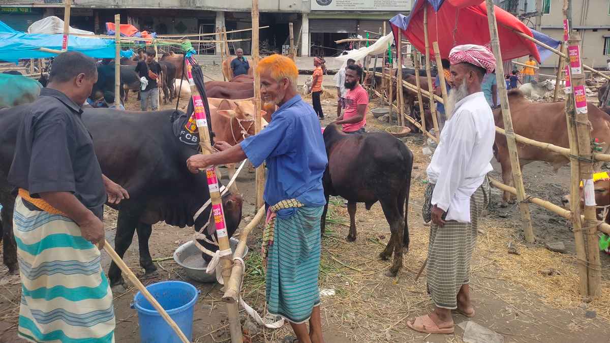 হাজারীবাগ হাট: হাঁকডাক না থাকায় দুশ্চিন্তায় ব্যবসায়ীরা