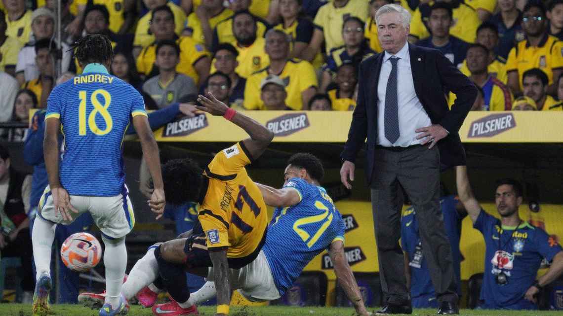 আনচেলত্তির ব্রাজিলের ম্যাড়ম্যাড়ে শুরু, নেই গোলের দেখা