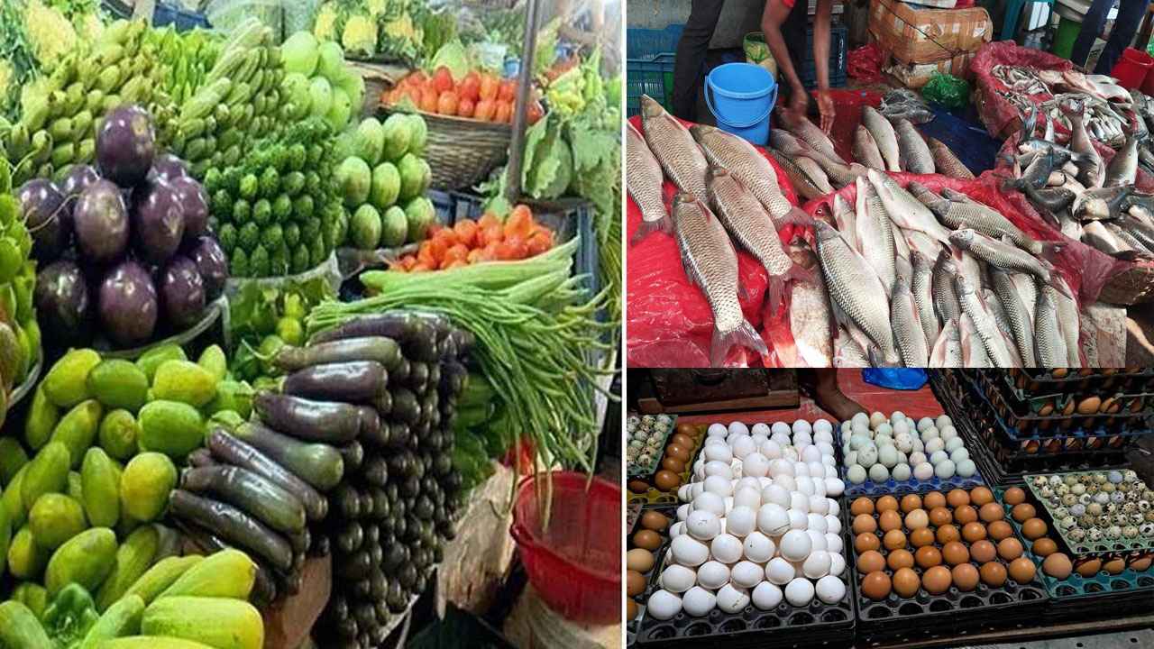 বৃষ্টির প্রভাবে বেড়েছে সবজির দাম, ডিম-মুরগিতে স্বস্তি