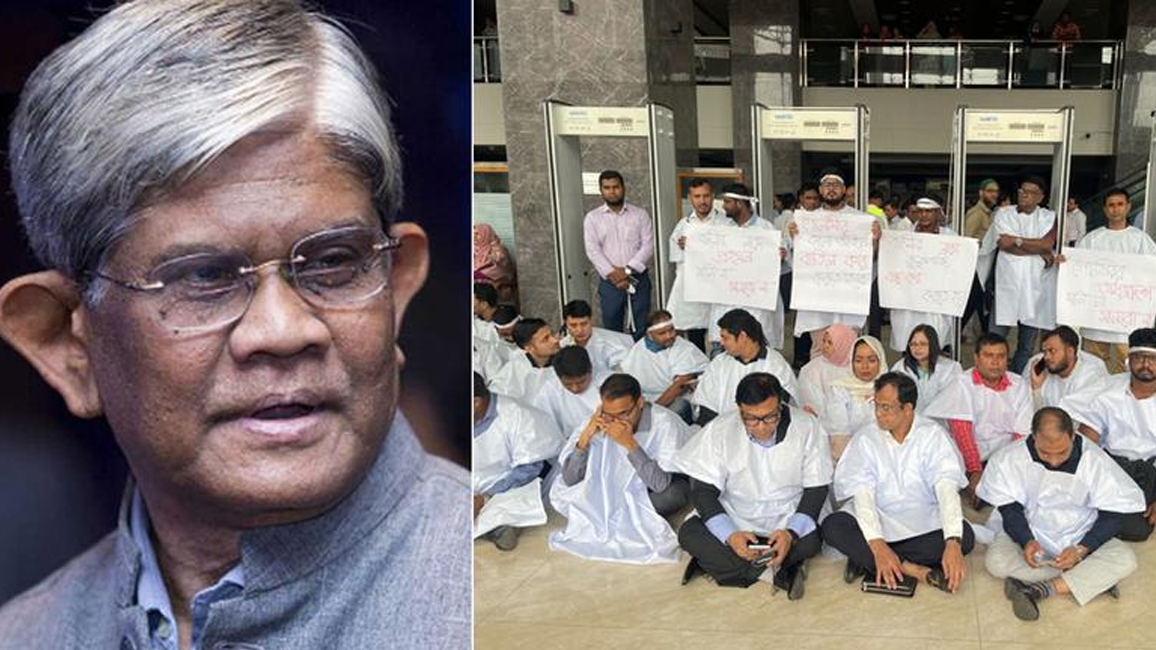 আন্দোলন প্রত্যাহার ছাড়া আলোচনায় বসছেন না অর্থ উপদেষ্টা