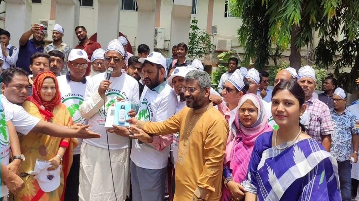পরিবেশ দিবস উপলক্ষে শোভাযাত্রা ও পরিবেশ ক্লাব গঠন