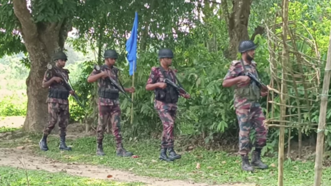 সীমান্ত এলাকায় কোটি টাকার ভারতীয় চোরাই পণ্য জব্দ