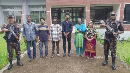 মৌলভীবাজার সীমান্তে ফের ২৫ জনকে পুশইন