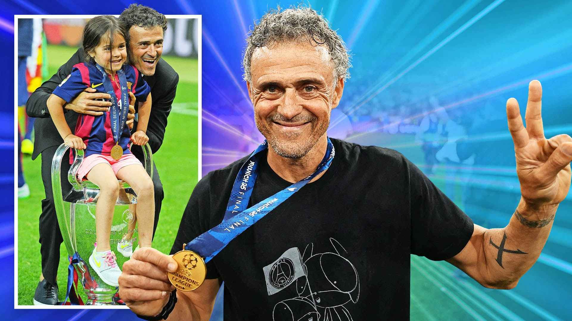 নয় বছরের প্রয়াত মেয়ের স্মরণে এনরিকের চ্যাম্পিয়ন্স লিগ জয়