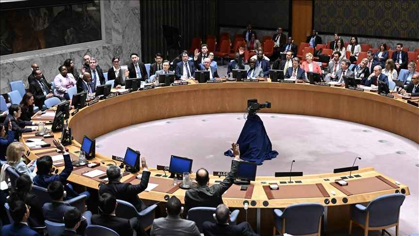 UN security council meeting
