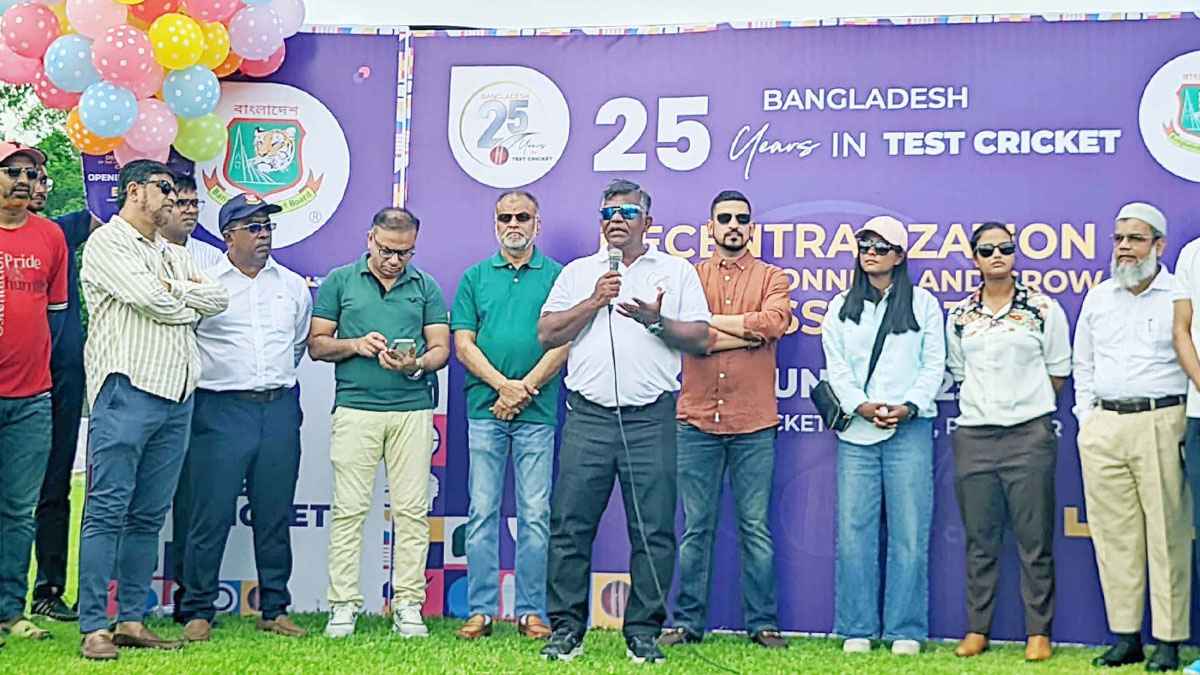 রংপুরের ক্রিকেট অঙ্গনের হারানো ঐতিহ্য ফিরিয়ে আনা হবে: বিসিবি সভাপতি