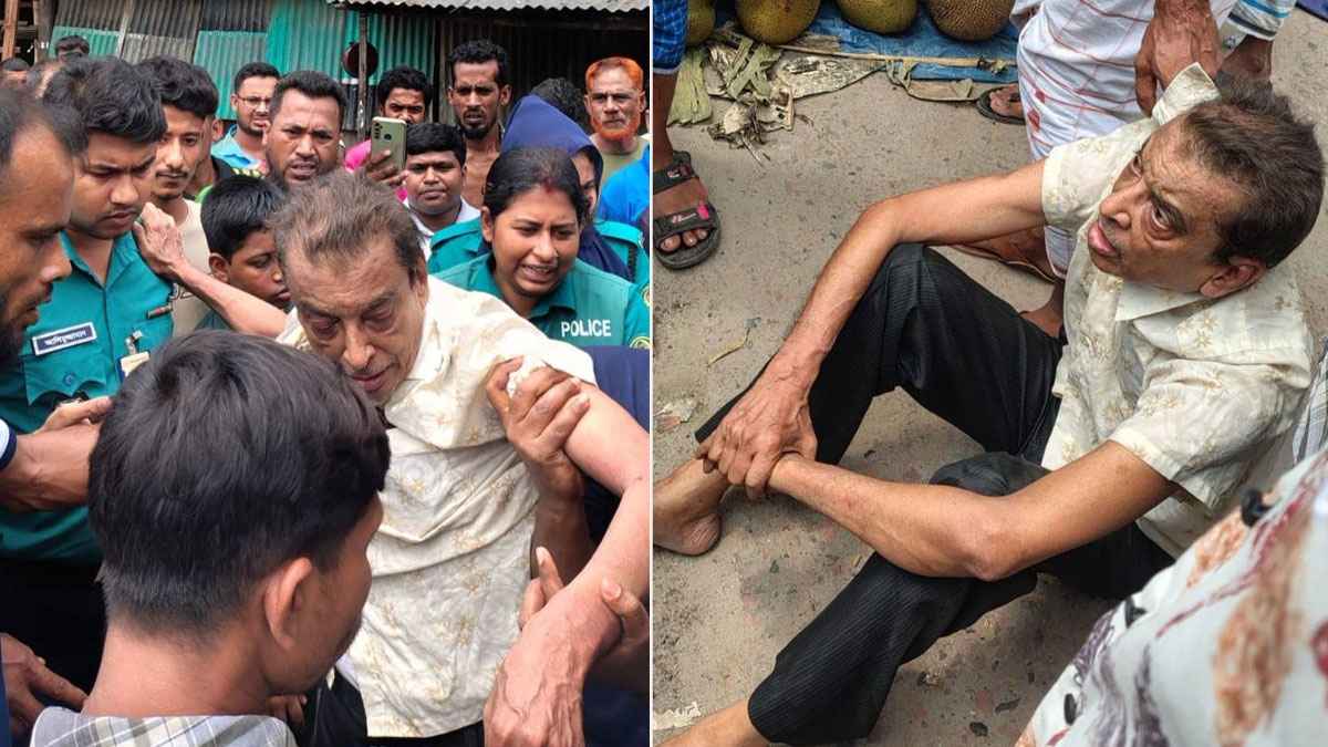 খুলনায় আ.লীগ নেতাকে গণধোলাই দিয়ে পুলিশে সোপর্দ