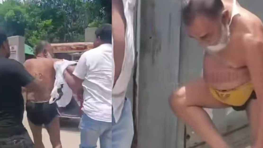 বিএনপির বহিষ্কৃত নেতাকে 'ওসমান পরিবারের লোক বলে' দিগম্বর করে পিটুনি