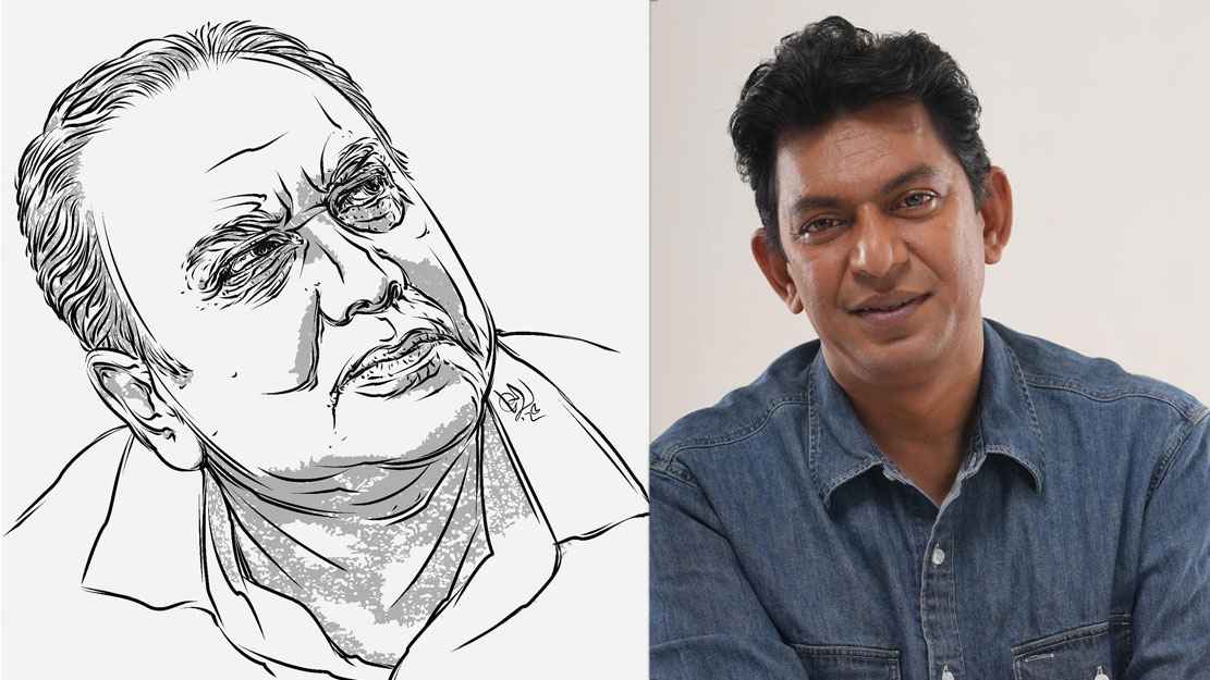 জাহিদ হাসানকে আঁকলেন চঞ্চল চৌধুরী, বললেন উনি ‘খাইস্টা জাহাঙ্গীর’