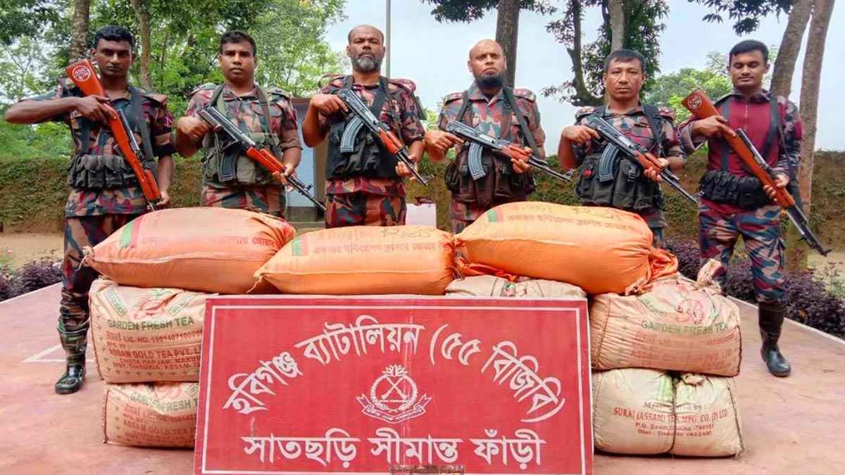 হবিগঞ্জে দেড় কোটি টাকা মূল্যের মালামাল জব্দ