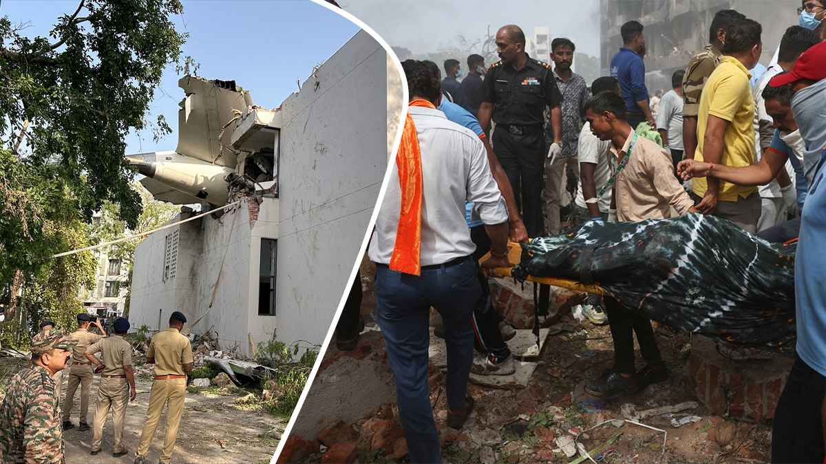ভারতে বিমান বিধ্বস্তের ঘটনায় কেউ ‘বেঁচে নেই’