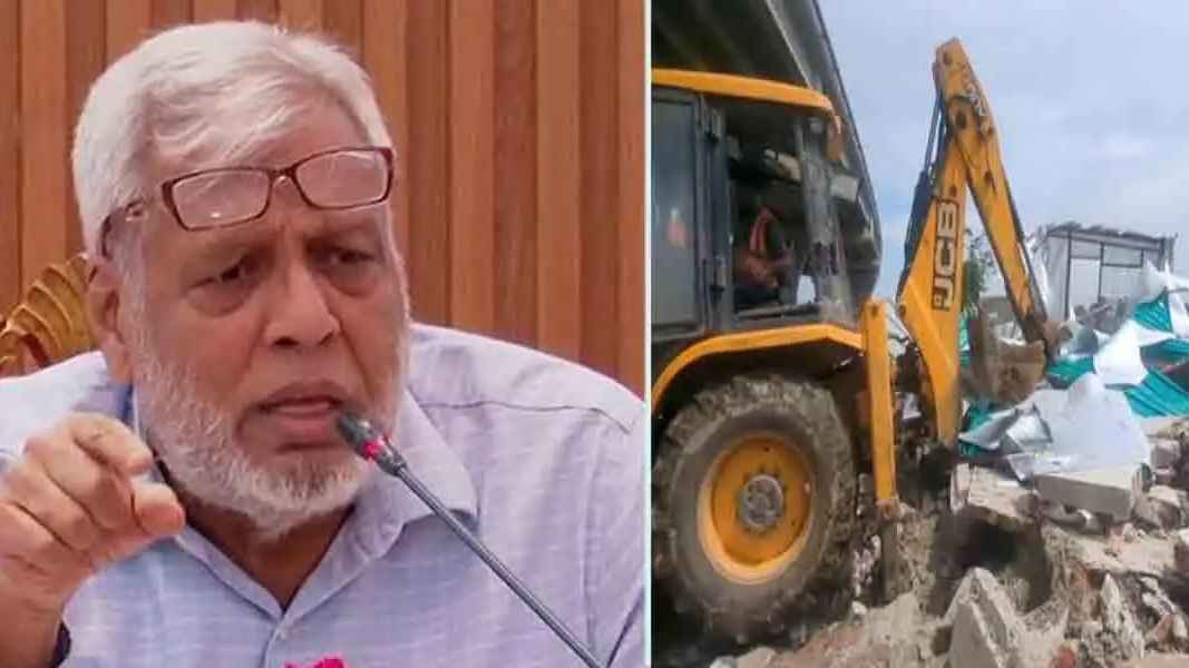 খিলক্ষেতে অস্থায়ী মণ্ডপ উচ্ছেদ: যা বললেন রেল উপদেষ্টা
