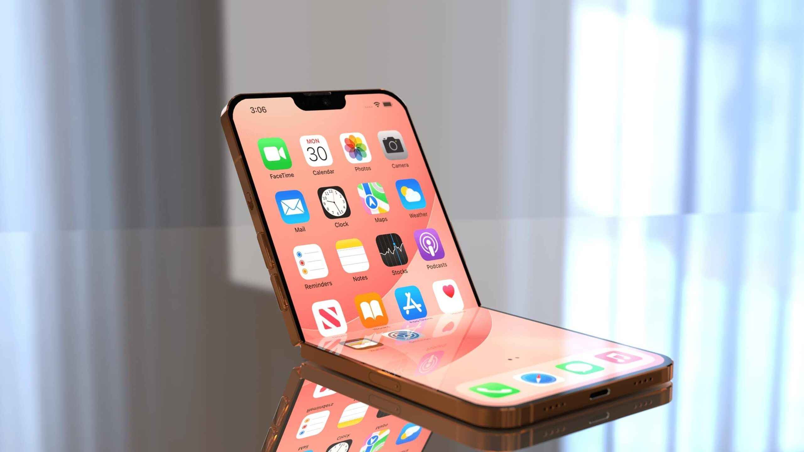 folding iphone