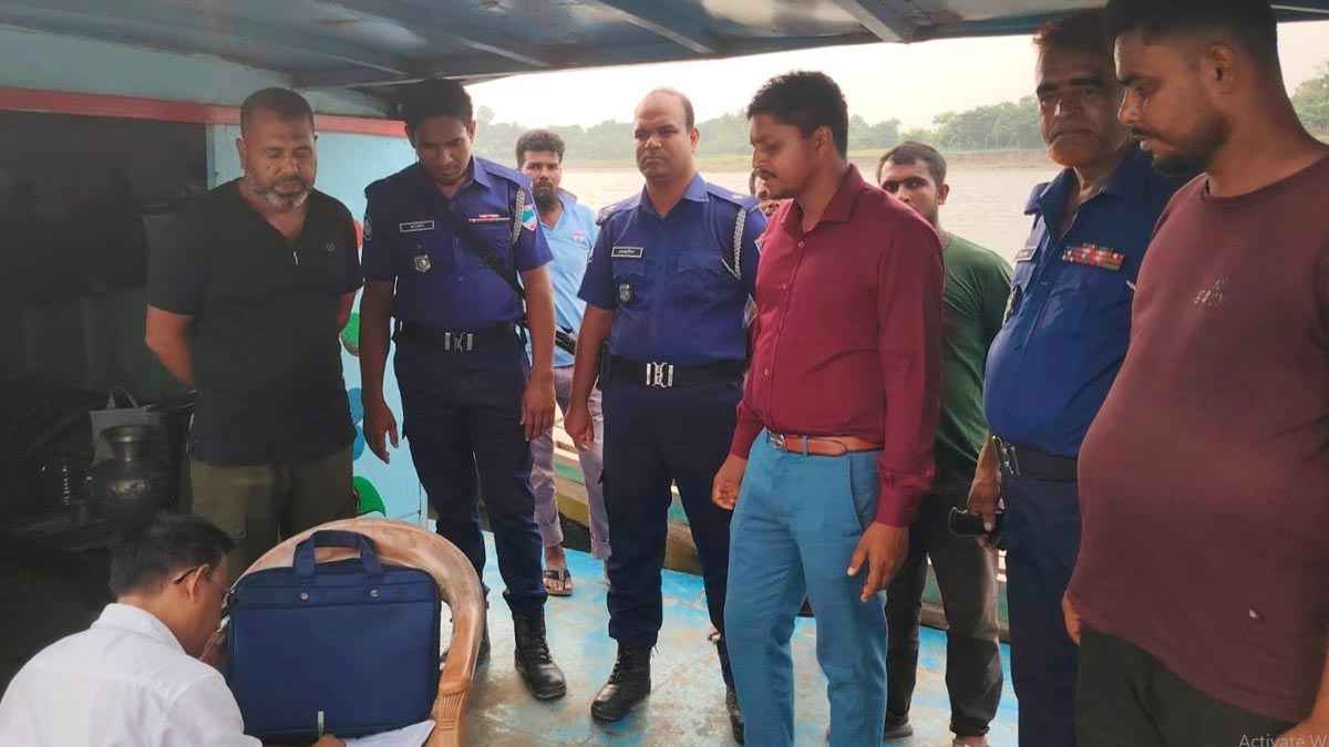 নড়াইলে অবৈধভাবে বালু উত্তোলনের দায়ে লাখ টাকা জরিমানা