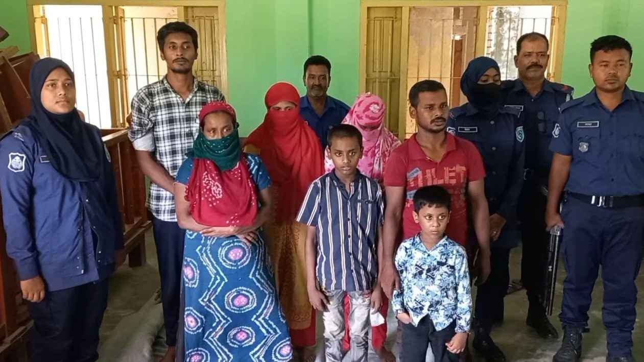 গোলাবাড়ি সীমান্ত দিয়ে শিশুসহ ৭ জনকে পুশইন করলো বিএসএফ