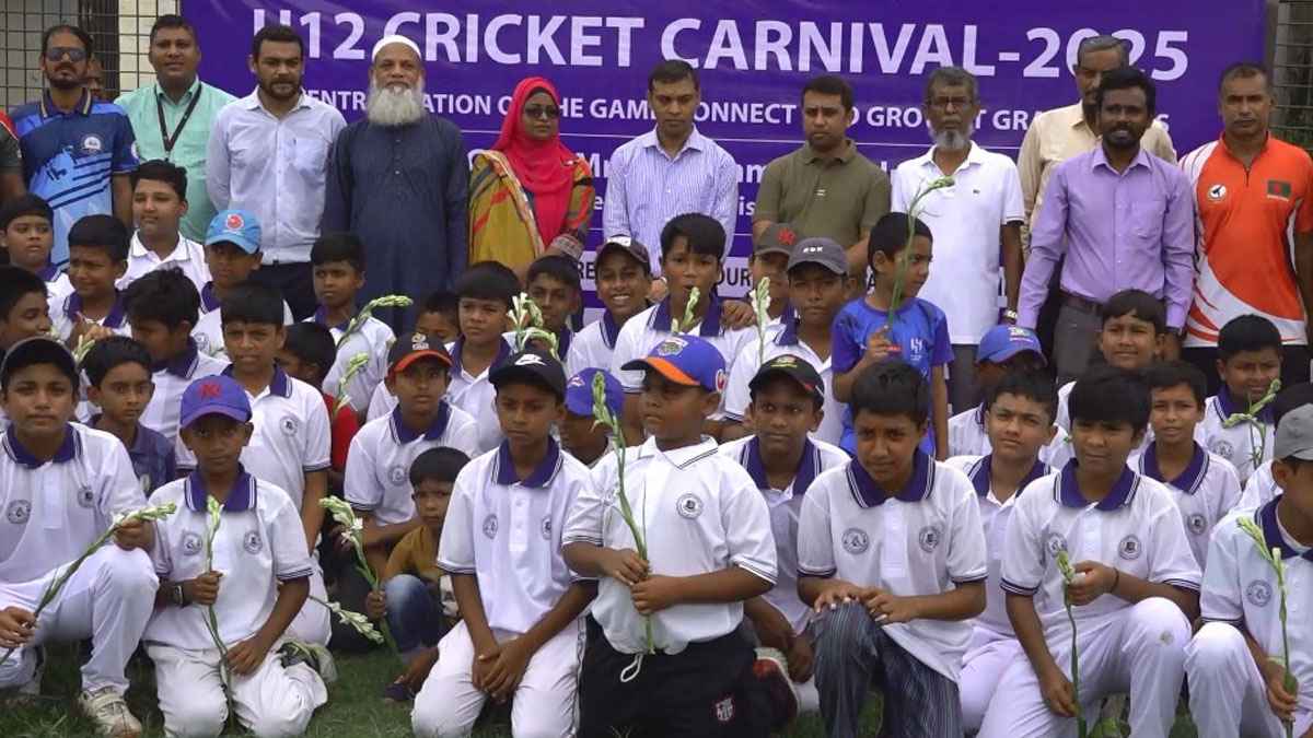 টেস্ট ক্রিকেট স্বীকৃতির ২৫ বছর পূর্তিতে ঝিনাইদহে ক্রিকেট কার্নিভাল