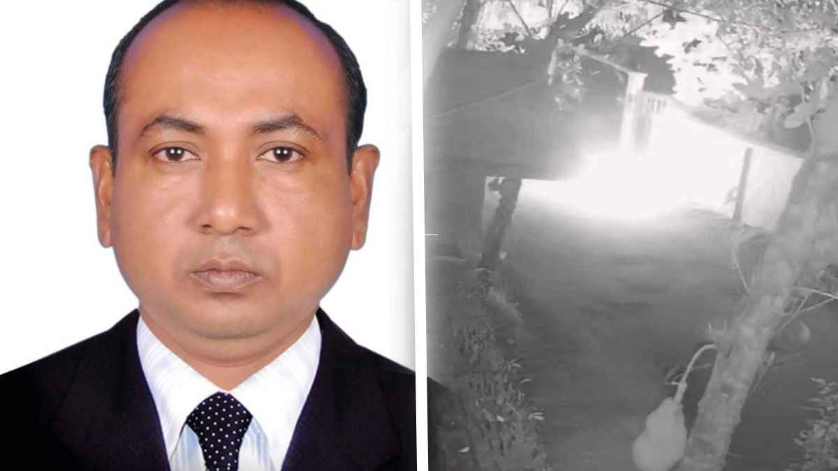 শরীয়তপুরে যুবদল নেতার বাড়ির সামনে ককটেল বিস্ফোরণ