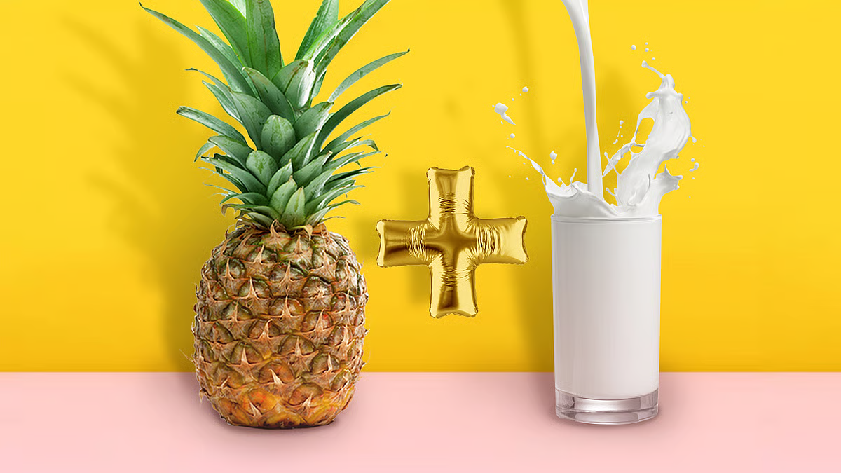 দুধ ও আনারস একসঙ্গে খেলে কী হয়?