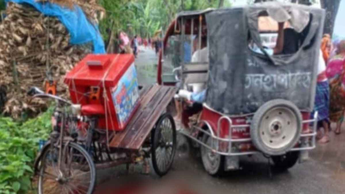 পঞ্চগড়ে নসিমন-ভ্যান সংঘর্ষে আইসক্রিম বিক্রেতা নিহত
