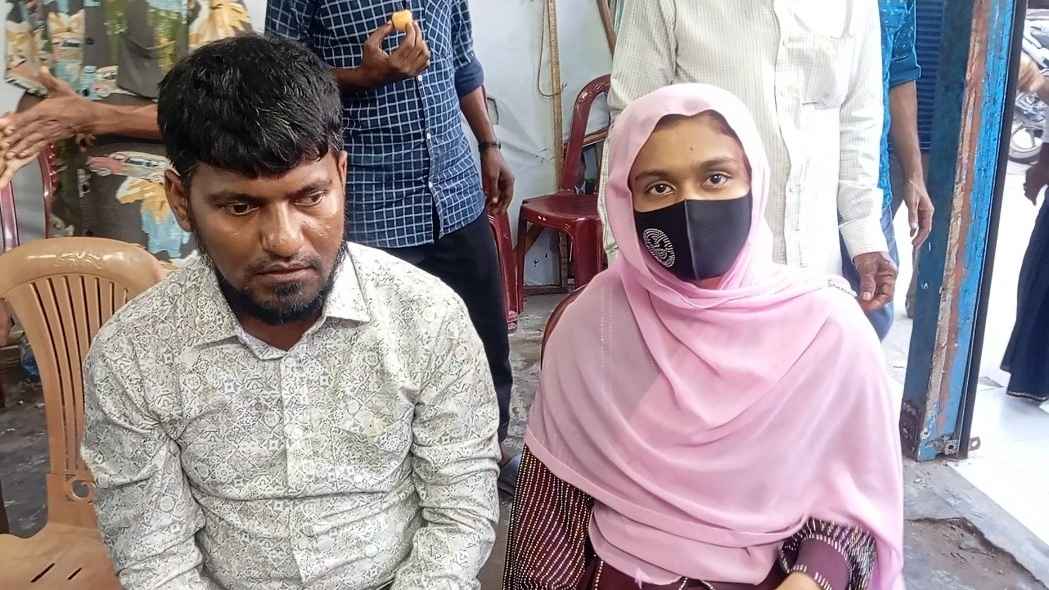 পাঁচ দিন অনশনের পর অবশেষে থানায় বিয়ে হলো রাদিয়া-বিজয়ের