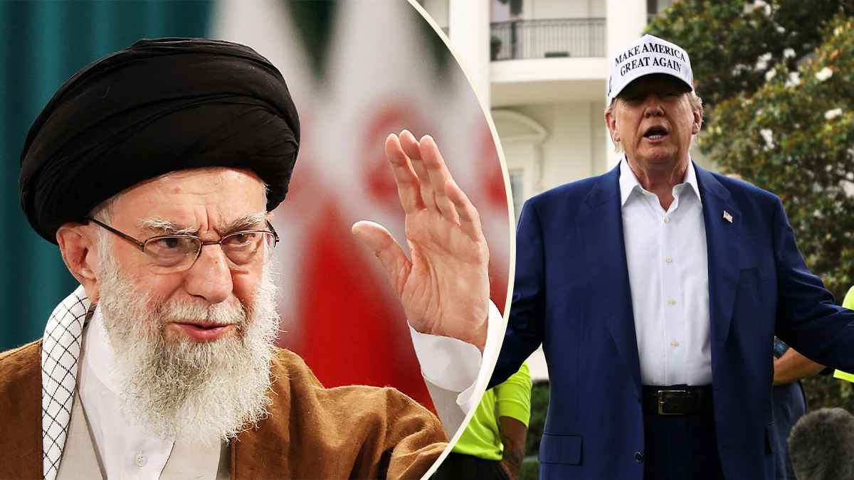 হামলার ইঙ্গিত দিয়ে খামেনিকে ‘গুড লাক’ জানিয়েছেন ট্রাম্প
