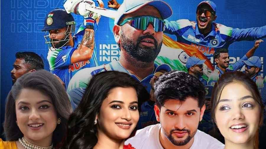 সিনেমা হল মিনি স্টেডিয়াম,ভারত জিতলে বিরিয়ানি খাবেন তারকারা