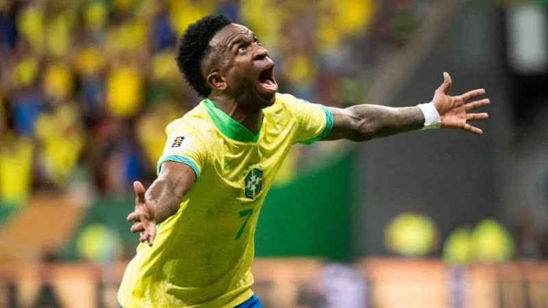 ৯৯ মিনিটে ভিনির গোলে নাটকীয় জয় ব্রাজিল