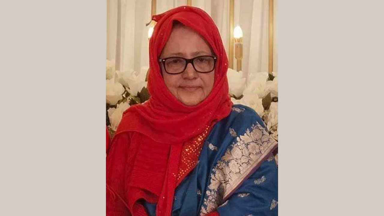 বিএনপি চেয়ারপারসনের উপদেষ্টা শাহিদা রফিক আর নেই