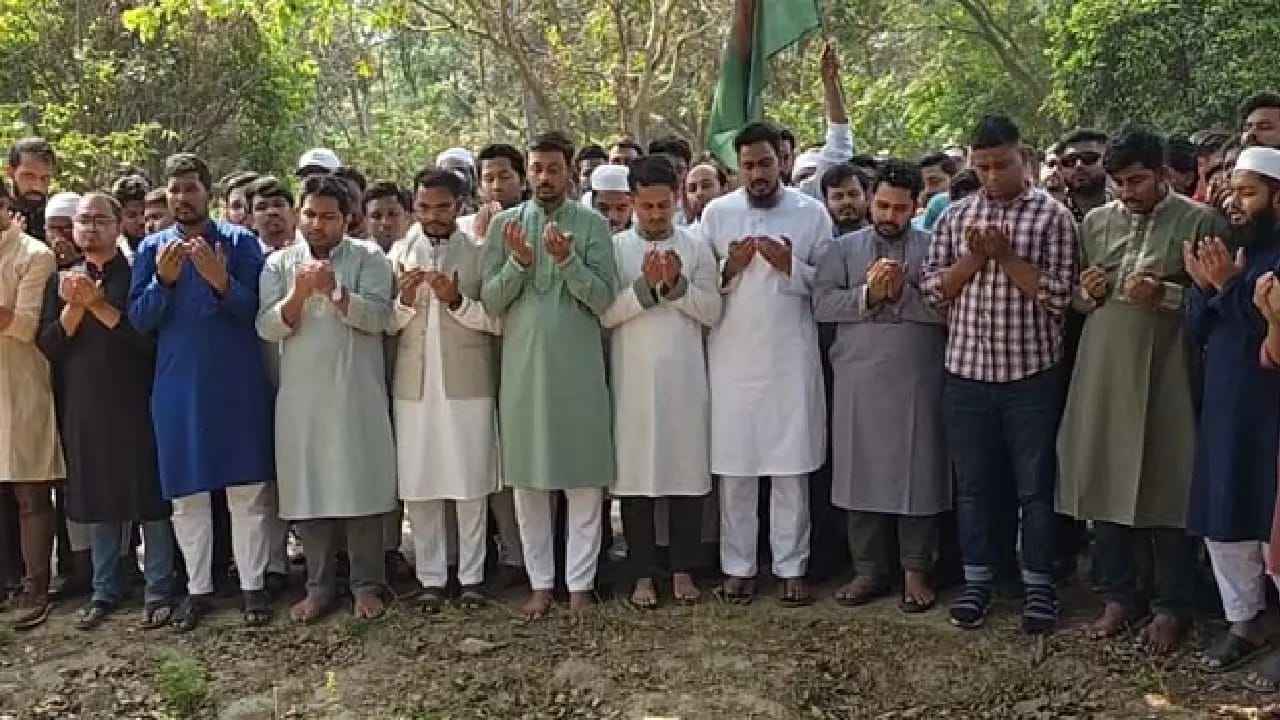 বধ্যভূমিতে ২৪-এর শহীদদের কবর জিয়ারত এনসিপির