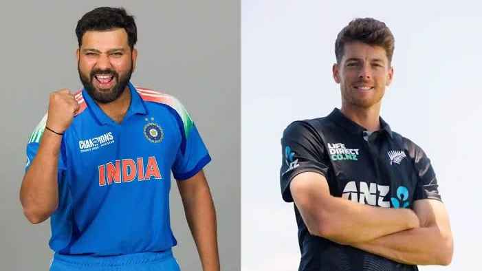 চ্যাম্পিয়নস ট্রফিতে আজ মুখোমুখি ভারত-নিউজিল্যান্ড