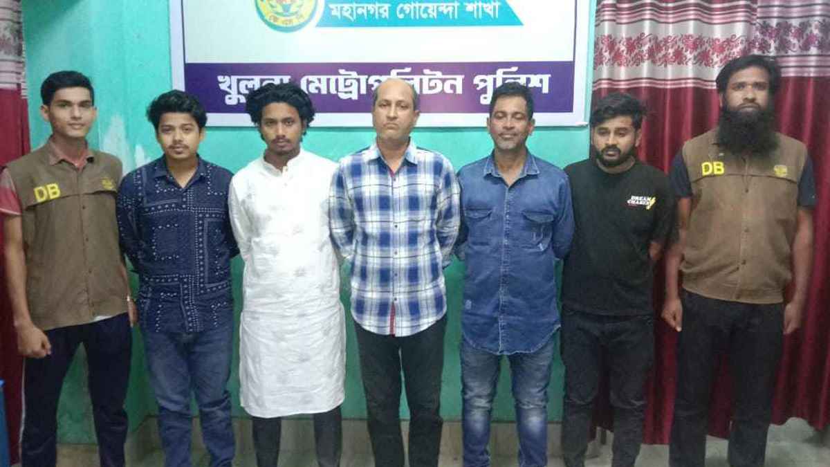 খুলনায় ব্যবসায়ীকে অপহরণ, সাবেক যুবদল সভাপতিসহ আটক ৫