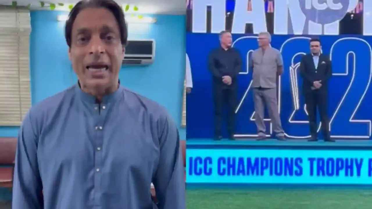 চ্যাম্পিয়ন্স ট্রফির মঞ্চে জায়গা হয়নি আয়োজক পাকিস্তানের, হতাশ শোয়েব