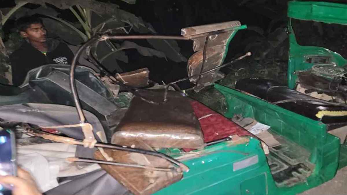 সিলেটে বাস-অটোরিকশার মুখোমুখি সংঘর্ষ, নিহত ২