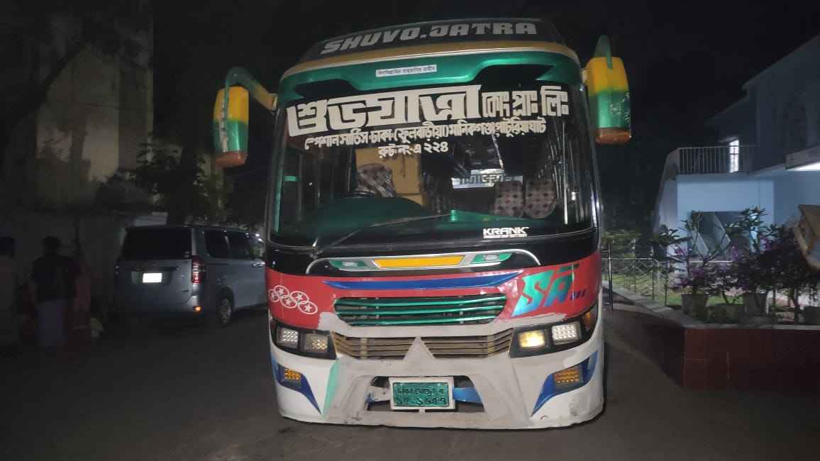 সাভারে আবারও চলন্ত বাসে ডাকাতি