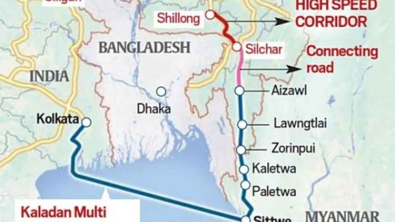 বাংলাদেশকে এড়িয়ে নতুন পথ বানাচ্ছে ভারত