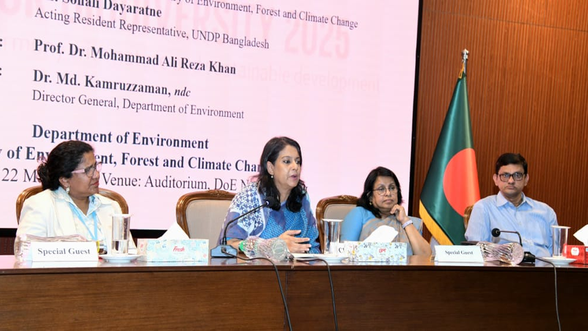 টেকসই উন্নয়নের জন্য প্রকৃতির সঙ্গে সম্প্রীতি জরুরি: পরিবেশ উপদেষ্টা