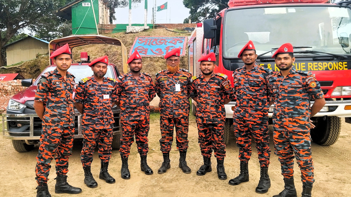 সাজেকে স্যাটেলাইট ফায়ার স্টেশনের কার্যক্রম শুরু